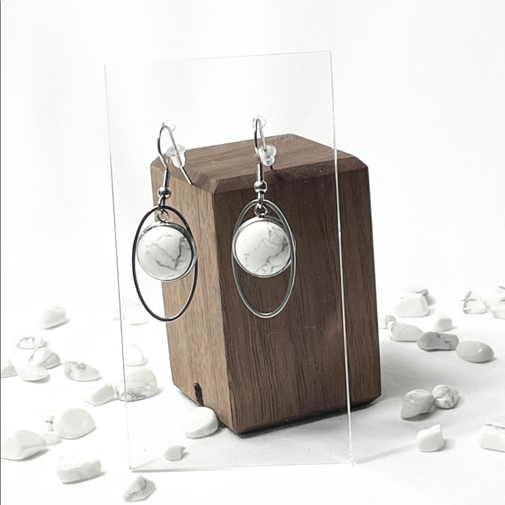 Howlite Earrings